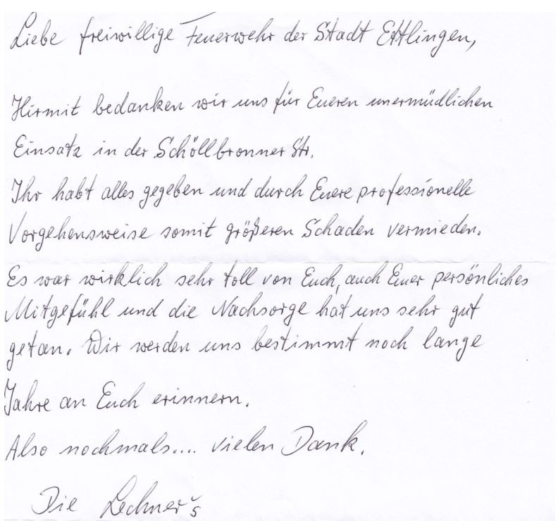 Dankschreiben Familie Lechner.2020