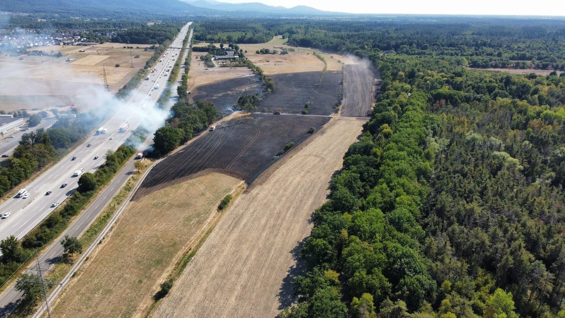 Flächenbrand Einsatz