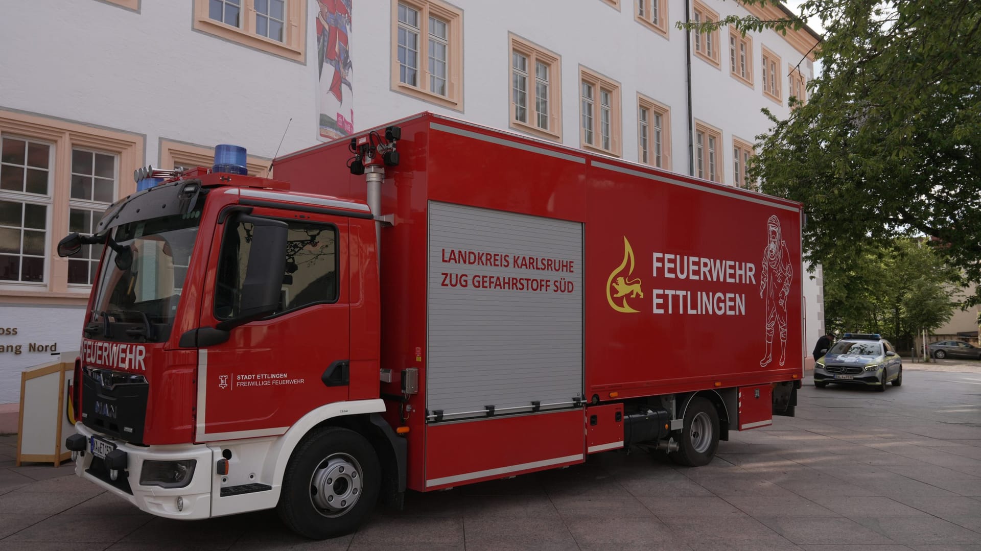 Neues Einsatzfahrzeug Feuerwehr Ettlingen