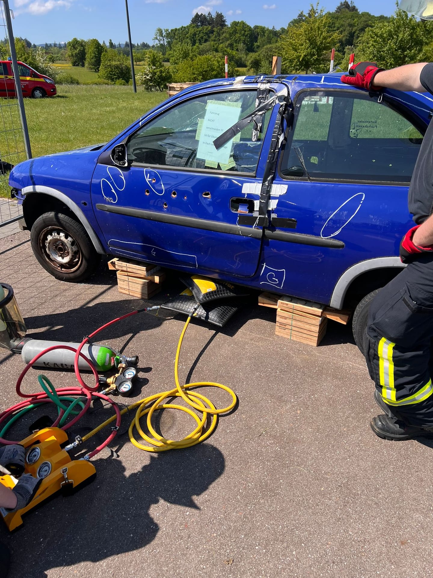 Gruppenbild Feuerwehr Ettlingen