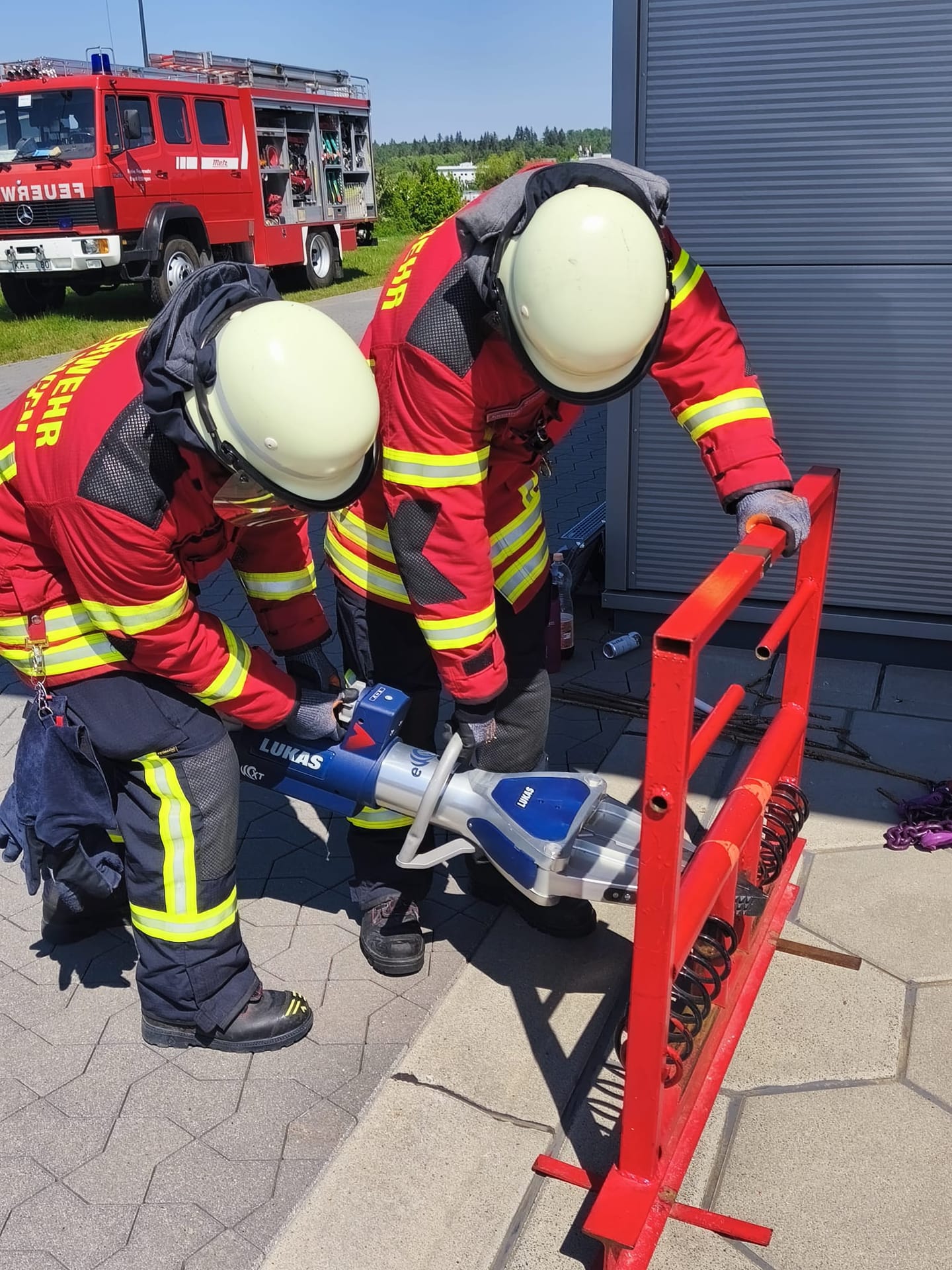 Neues Einsatzfahrzeug Feuerwehr Ettlingen