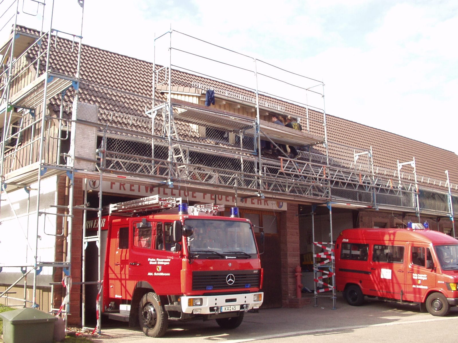 Umbau des Feuerwehrhauses Schöllbronn