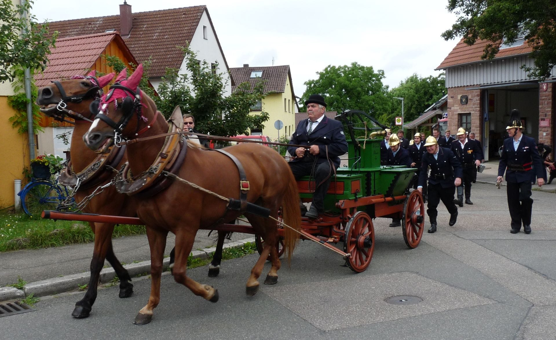 Historische Feuerwehr Oberweier 2015