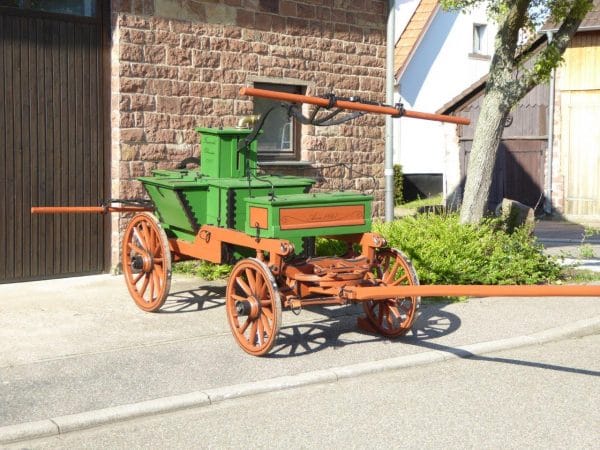 Historischer Spritzenwagen Oberweier