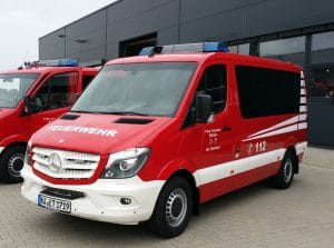 Neuer Mannschaftstransportwagen Oberweier 2015