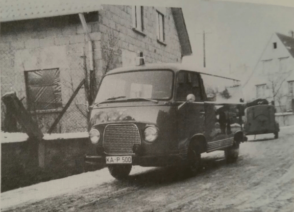 Erstes TSF Oberweier 1962