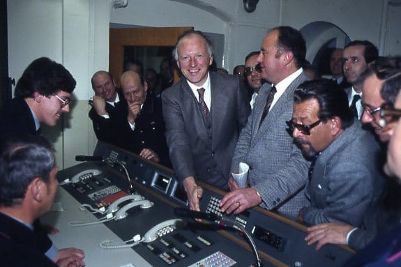 Feuerwehrleitstelle Ettlingen 1980